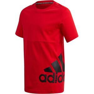 Adidas Must Haves Badge Of Sport Tshirt Unisex Tøj Rød 116