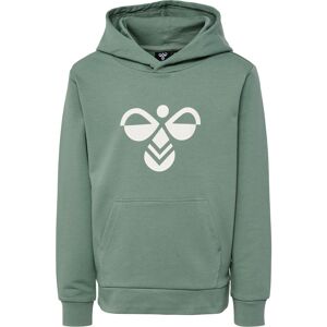 Hummel Cuatro Hættetrøje Unisex Hoodies Og Sweatshirts Grøn 140