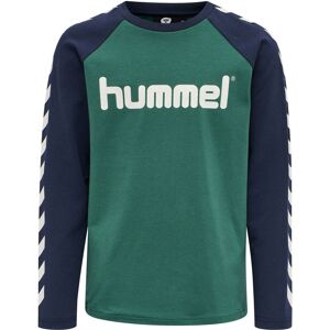 Hummel Boys Langærmet Tshirt Drenge Langærmet Tshirts Grøn 152