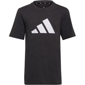 Adidas Future Icons 3stripes Logo Tshirt Unisex Tøj Sort 140