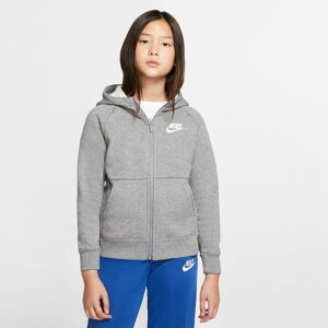 Nike Sportswear Fullzip Hættetrøje Unisex Tøj Grå 128137 / S