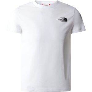 The North Face Simple Dome Tshirt Unisex Tøj Hvid 140150/m