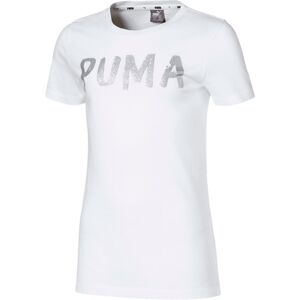 Puma Alpha Tshirt Unisex Tøj Hvid 116