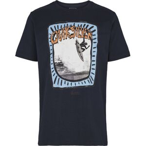 Quiksilver Classic Tee Hulu Pena Unisex Tøj Blå Xl/176cm/16år