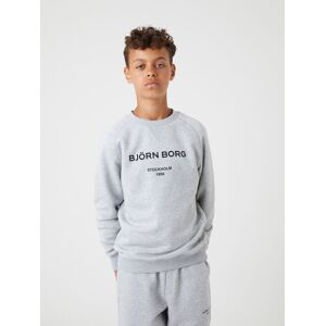 Björn Borg Logo Crew Sweatshirt Drenge Tøj Grå 134140