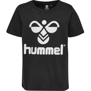 Hummel Tres Tshirt Unisex Sommer Tilbud Sort 152
