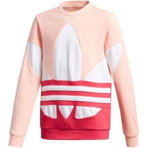 Adidas Large Trefoil Crew Sweatshirt Piger Tøj Pink 164