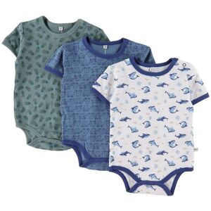 Pippi Body - Assorteret - K/æ - Farvet M. Mønster - Pippi Baby - 1½ År (86) - Body K/æ