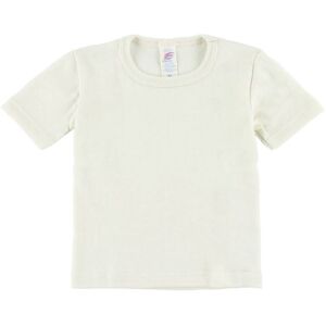 Engel T-Shirt - Uld/silke - Natur - Engel - 6 År (116) - T-Shirt