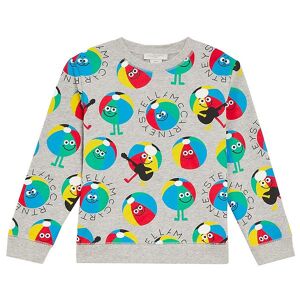 Stella Mccartney Kids Sweatshirt - Gråmeleret M. Badebolde - Stella Mccartney Kids - 5 År (110) - Sweatshirt