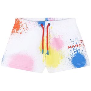 Little Marc Jacobs Sweatshorts - Hvid M. Malerpletter - Little Marc Jacobs - 6 År (116) - Shorts