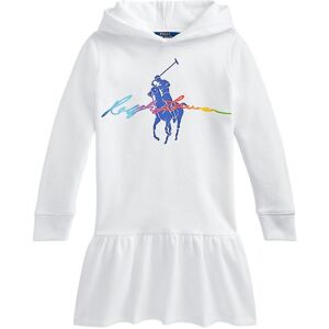 Polo Ralph Lauren Sweatkjole - Color Shop - Hvid M. Print - Polo Ralph Lauren - 2 År (92) - Kjole