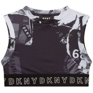 Dkny Top - Supper - Sort/hvid M. Fotoprint - Dkny - 14 År (164) - T-Shirt