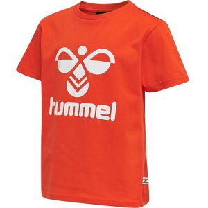 Hummel T-Shirt - Hmltres - Cherry Tomato - Hummel - 9 År (134) - T-Shirt