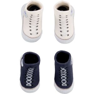 Converse Strømper - 2-Pak - Navy/beige - Converse - 0-6 Mdr - Strømper