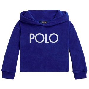 Polo Ralph Lauren Hættetrøje - Cropped - Frotté - Lighthouse - B - Polo Ralph Lauren - 6 År (116) - Hættetrøje