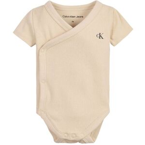 Klein Slå-Om Body K/æ - Rib - Muslin - Calvin Klein - 2 År (92) - Body K/æ