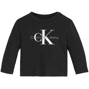 Klein Bluse - Monogram - Ck Black - Calvin Klein - 74 - Bluse