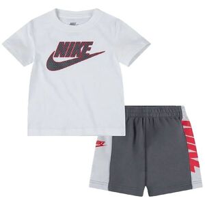 Nike Shortssæt - T-Shirt/shorts - Amplify - Smoke Grey - Nike - 2 År (92) - T-Shirt