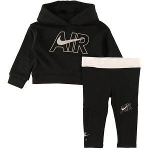 Nike Sæt - Hættetrøje/leggings - Air - Sort - Nike - 5 År (110) - Hættetrøje