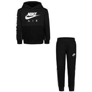 Nike Sweatsæt - Hættetrøje/sweatpants - Air - Sort - Nike - 18 Mdr - Sweatsæt