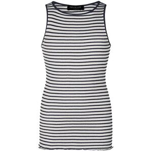 Rosemunde Top - Silke/bomuld - Ivory Navy Stripe - Rosemunde - 6 År (116) - T-Shirt