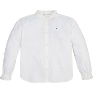 Tommy Hilfiger Skjorte - Grid Dobby - Ancient White - Tommy Hilfiger - 10 År (140) - Skjorte