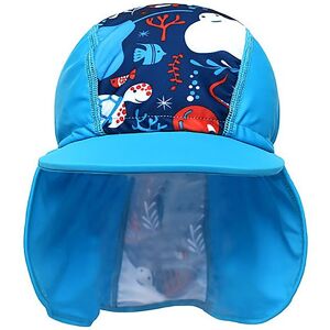 Splash About Badehat - Legionnaire - Uv50+ - Under The Sea - Splash About - 3-6 År (98-116) - Badehat