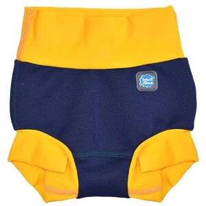 Splash About Blebadebukser - Happy Nappy New - Uv50+ - Navy/gul - Splash About - 3-6 Mdr - Blebadebukser