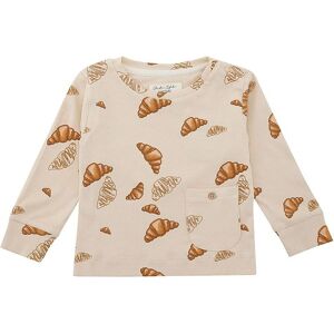 Vacvac Bluse - Ello - Rib - Big Croissant Love - Vacvac - 5-6 År (110-116) - Bluse