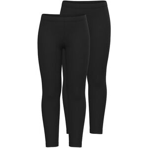 Name It Leggings - Noos - Nkfvivian - 2-Pak - Sort - Name It - 5-6 År (110-116) - Leggings