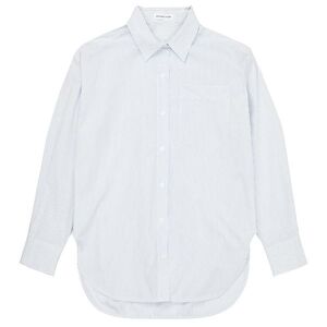 Designers Remix Skjorte - Oversized - Aiden - White/blue Stripes - Designers Remix - 12 År (152) - Skjorte