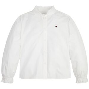 Tommy Hilfiger Skjorte - Ruffle - Hvid - Tommy Hilfiger - 14 År (164) - Skjorte