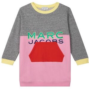 Little Marc Jacobs Sweatkjole - Cosmic Nature - Pink/gråmeleret - Little Marc Jacobs - 4 År (104) - Kjole