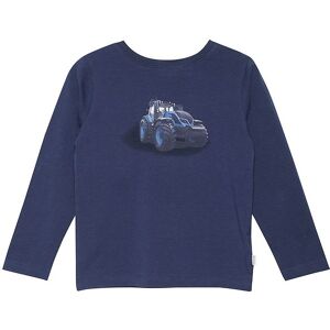 Minymo Bluse - Vendbar - Navy Night M. Traktor - Minymo - 3 År (98) - Bluse