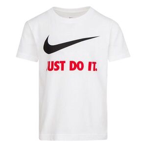 Nike T-Shirt - Hvid/rød - Nike - 3 År (98) - T-Shirt