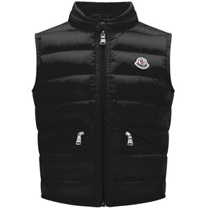 Moncler Dunvest - Gui - Sort - Moncler - 6 År (116) - Vest