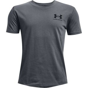 Under Armour T-Shirt - Sportstyle Left Chest - Pitch Gray - Under Armour - 8 År (128) - T-Shirt
