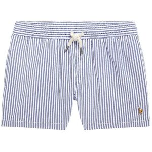 Polo Ralph Lauren Badeshorts - Classics Ii - Blå/hvidstribet - Polo Ralph Lauren - 6 År (116) - Badetøj