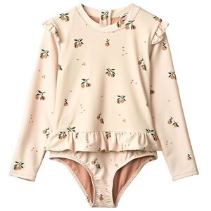 Liewood Badedragt - Sille - Uv40+ - Peach/sea Shell - Liewood - 3 År (98) - Badetøj