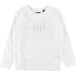 Gant Sweatshirt - Archive Shield - White - Gant - 11-12 År (146-152) - Sweatshirt