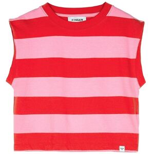 Finger In The Nose T-Shirt - Hana - Watermelon Stripes - Finger In The Nose - 10-11 År (140-146) - T-Shirt