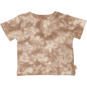 Petit Piao T-Shirt - Rib - Baggy - Summer Camel Tie Dye - Petit Piao - 1 År (80) - T-Shirt