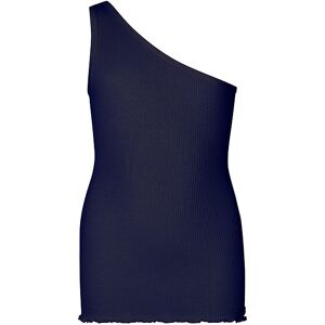 Rosemunde Top - Rib - One Shoulder - Navy - Rosemunde - 14 År (164) - T-Shirt