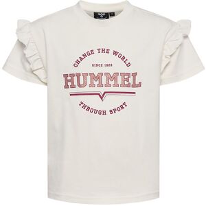 Hummel T-Shirt - Hmlviolet - Marshmallow - Hummel - 9 År (134) - T-Shirt