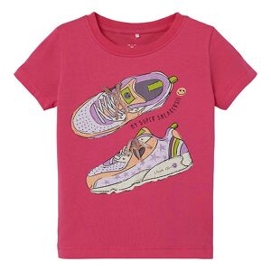 Name It T-Shirt - Nmfkathine Box - Pink Flambé - Name It - 2 År (92) - T-Shirt