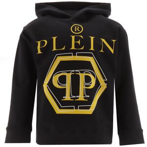 Philipp Plein Hættetrøje - Sort/gul M. Print - Philipp Plein - 10 År (140) - Hættetrøje