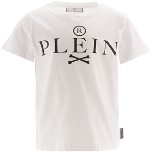 Philipp Plein T-Shirt - Hvid M. Print - Philipp Plein - 10 År (140) - T-Shirt