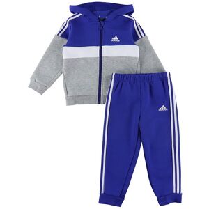 Adidas Performance Sweatsæt - I 3s Tib Fl Ts - Blå/grå/hvid - Adidas Performance - 1 År (80) - Sweatsæt