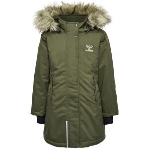 Hummel Vinterjakke - Hmlalma Tex - Olive Night - Hummel - 12 År (152) - Vinterjakke